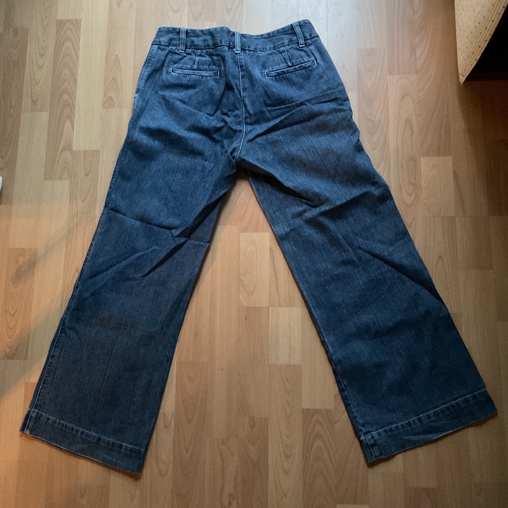 L.L.Bean Women’s Straight Leg Blue Jeans - Picture 3 of 3